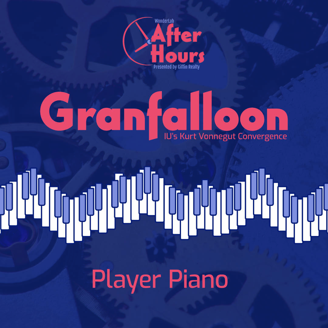 Granfalloon logo with piano keys for Wonderlab Afterhouse